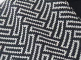 Merino wool cowl - Black/white