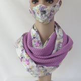 Spring /Summer Infinity Scarf - Orchid